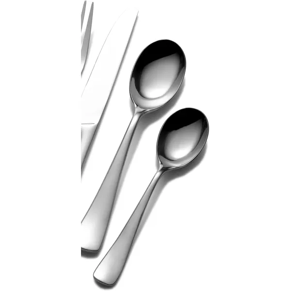 Mikasa Kyler Flatware, 20-Piece Set, Service for 4, Stainless Steel