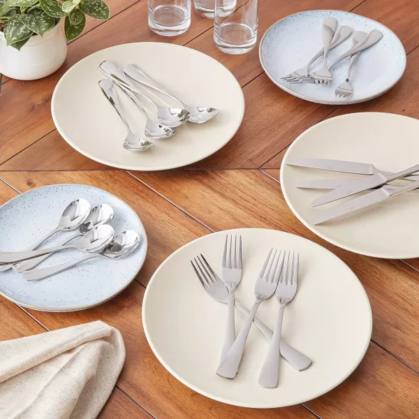 Mikasa Kyler Flatware, 20-Piece Set, Service for 4, Stainless Steel