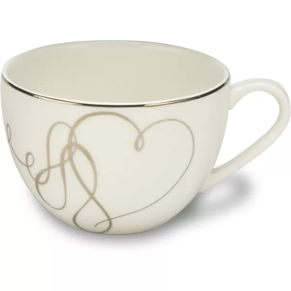 Mikasa Love Story 5-Piece Place Setting, Service for 1,Silver