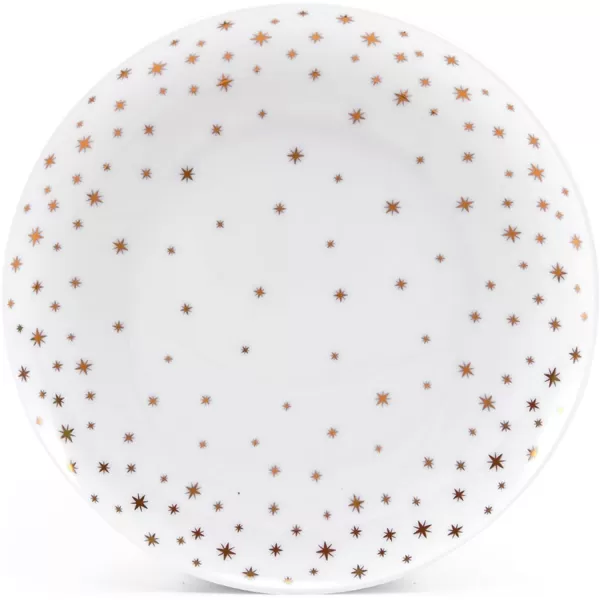 Mikasa Millie Gold Metallic Set of 4 All Purpose Bowls, 6 Inch