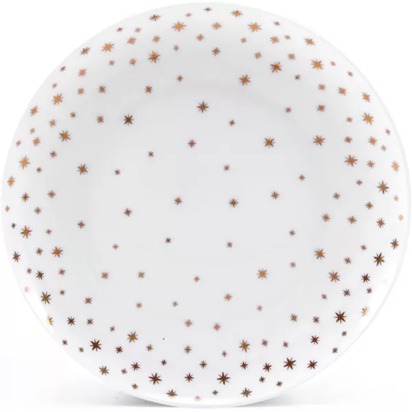 Mikasa Millie Gold Metallic Set of 4 All Purpose Bowls, 6 Inch