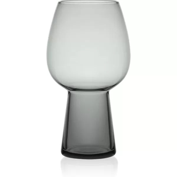 Mikasa Phoebe Goblet Beer Beverage Glass, Set of 4, Blue
