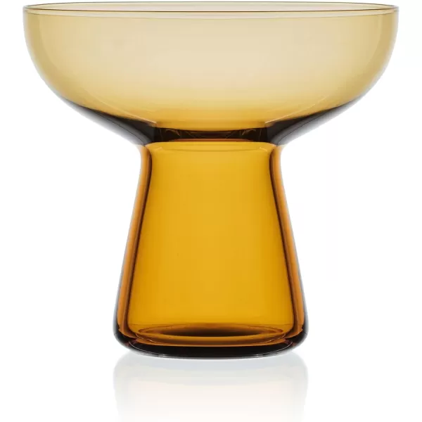 Mikasa Phoebe Margarita Cocktail Glass, Set of 4, Smoke