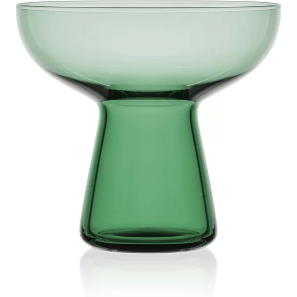 Mikasa Phoebe Margarita Cocktail Glass, Set of 4, Smoke