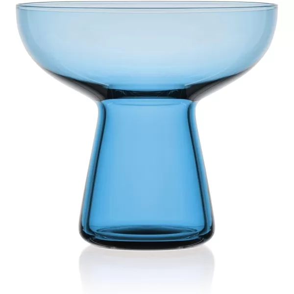 Mikasa Phoebe Margarita Cocktail Glass, Set of 4, Smoke