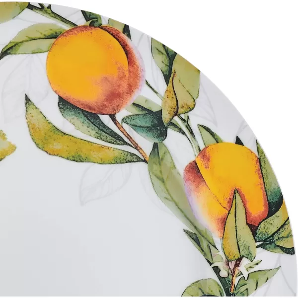 Mikasa Seaside Coastal Bone China Lightweight Chip Resistant 12 Piece Dinnerware Set, Service for 4