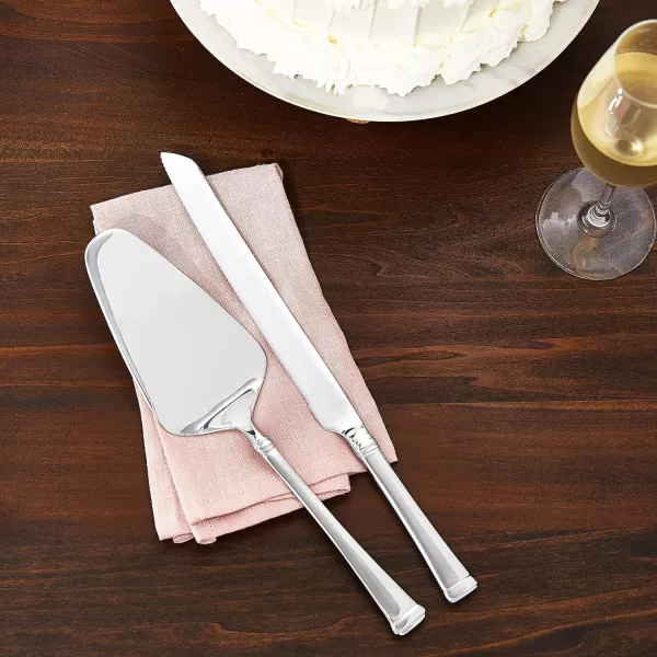 Mikasa Stanton 2-Piece Stainles Steel Cake Set