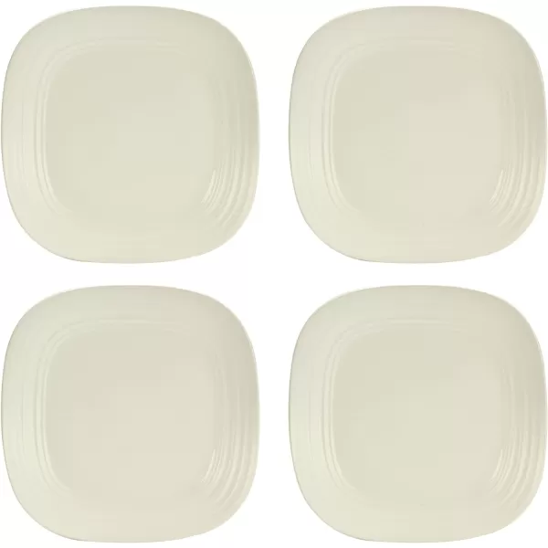 Mikasa Swirl Square Ombre Graphite 16 Piece Dinnerware Set, Service for 4