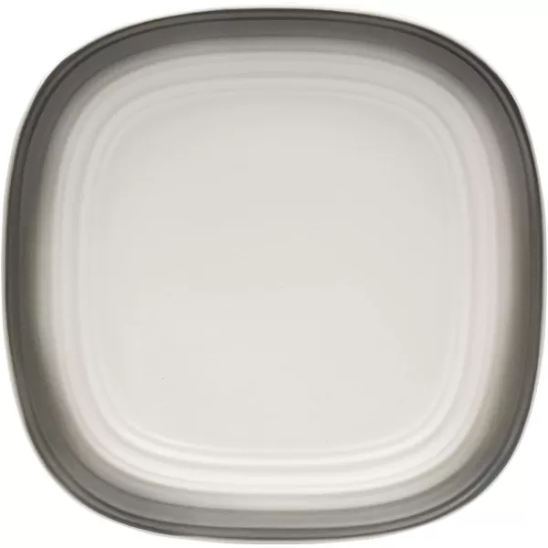 Mikasa Swirl Square Ombre Graphite 16 Piece Dinnerware Set, Service for 4