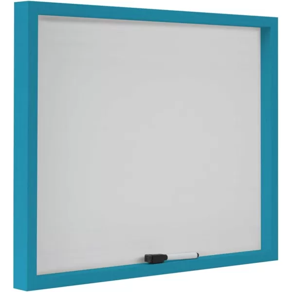 Mikasa Teal Framed Cork Board, Includes 5 Tacks, 21x17
