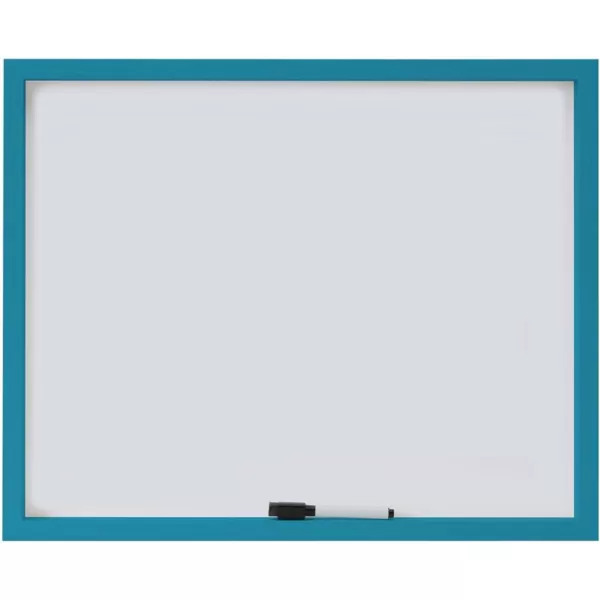 Mikasa Teal Framed Cork Board, Includes 5 Tacks, 21x17
