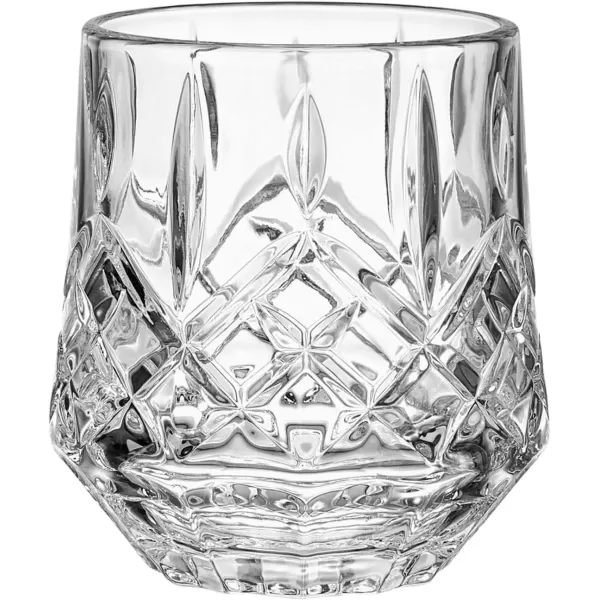 Mikasa Wesley Highball Tumbler Cups, Set Of 4, 12 Ounce, Clear
