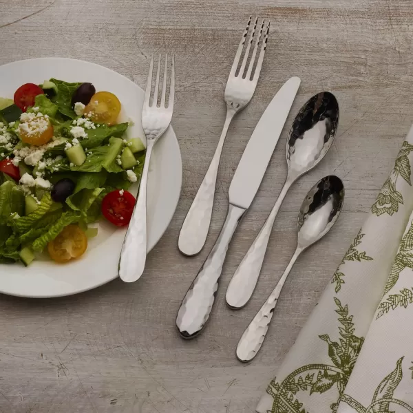 Mikasa Zena Flatware, 45 Piece Set, Silver