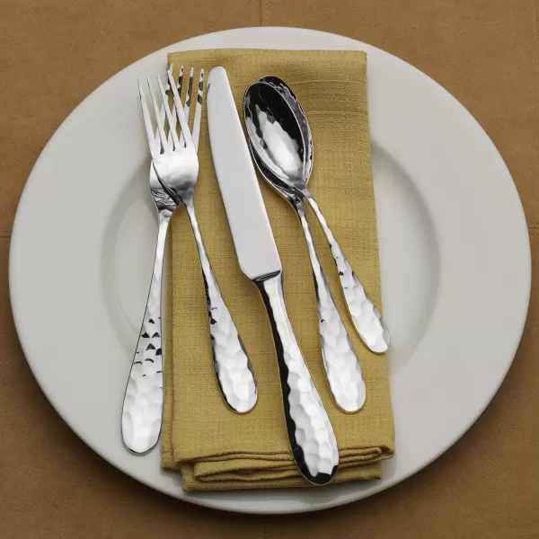 Mikasa Zena Flatware, 45 Piece Set, Silver