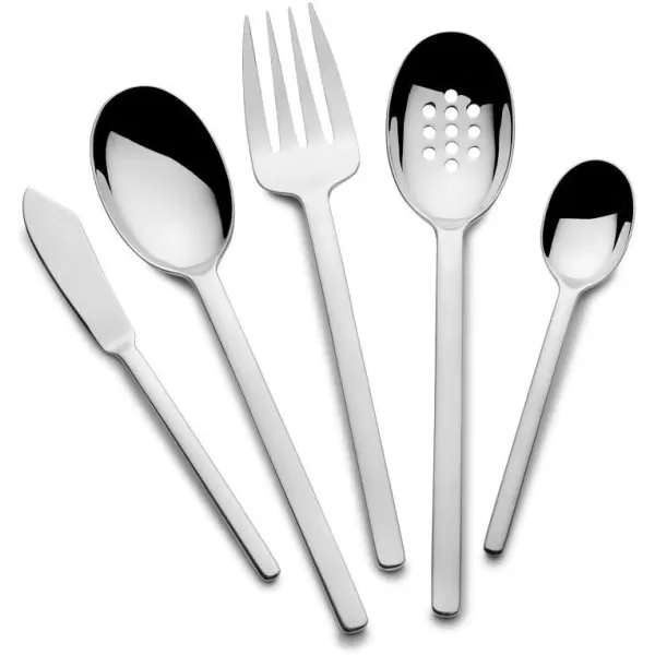 Mikasa Zena Flatware, 45 Piece Set, Silver