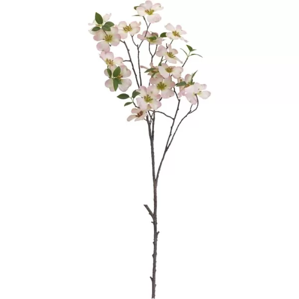 Elements Dogwood Artificial Flower Stems, Fake flowers for Home Decoration, 18x8x36 Inch