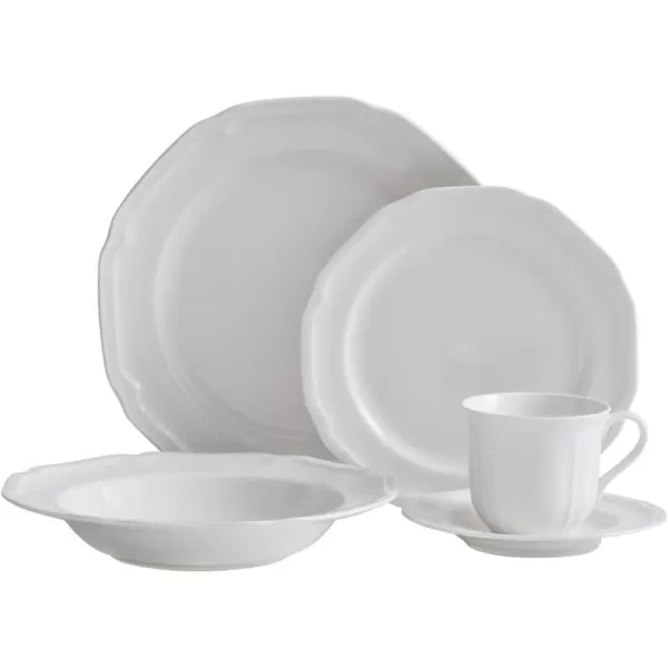 Mikasa Antique White Fruit Bowls, Set of 4