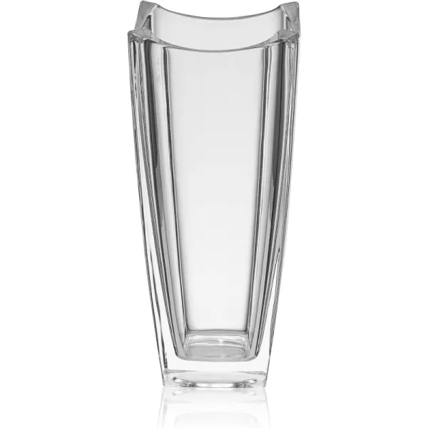 Mikasa Baron Crystal Square Bowl, Clear