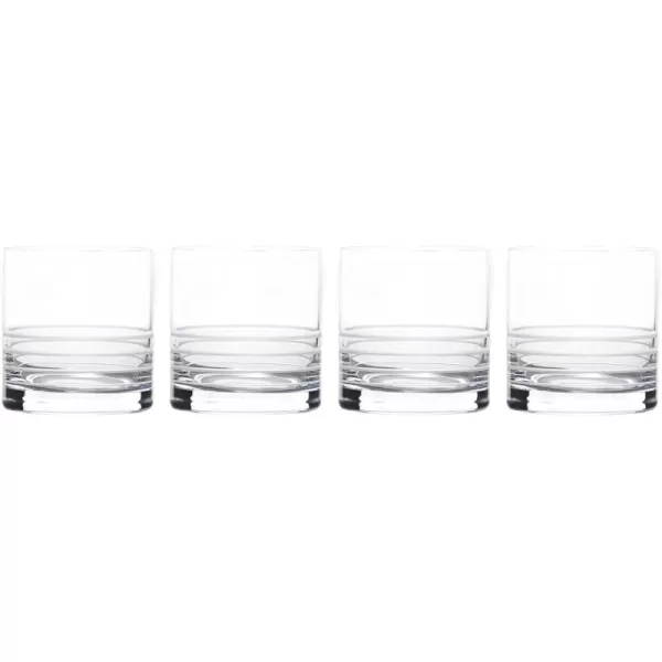 Mikasa Cal Highball Glass Set, 4 Count , Clear