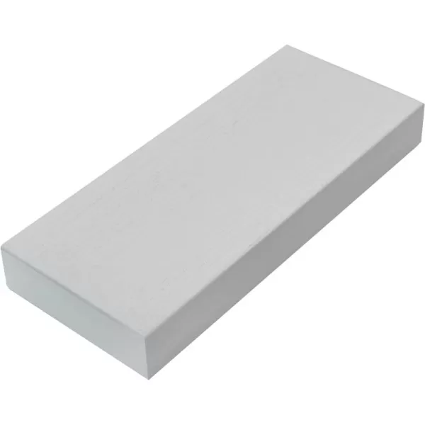 Mikasa Chunky Shelf for Bedroom, Living Room, Bathroom, Kitchen, Nursery with Pole Mount, 24-Inch, White