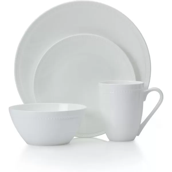 Mikasa Ciara 16-Piece Dinnerware Set, Ciara, Service for 4, 2.3
