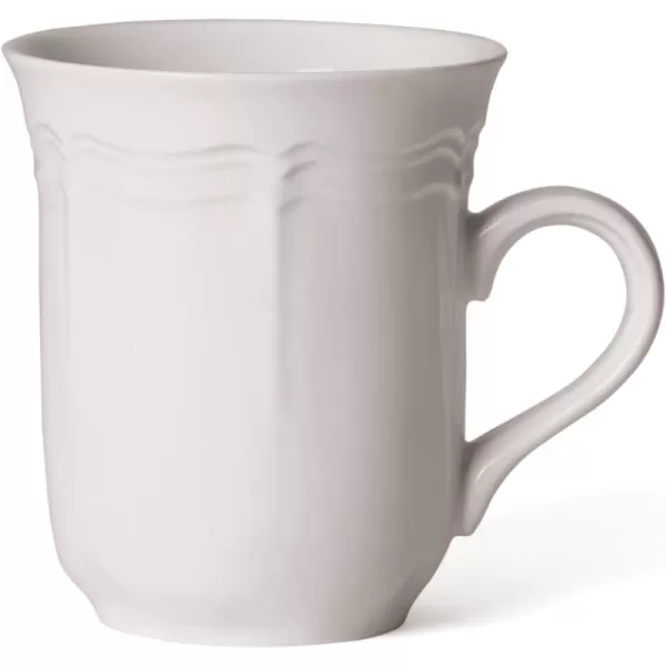 Mikasa French Countryside Mug,s , White , Set of 4 - F9000-415
