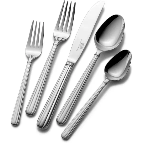 Mikasa Italian Countryside Stainless Steel Flatware, 20-Piece Set