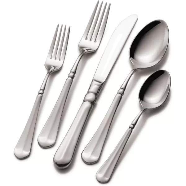 Mikasa Italian Countryside Stainless Steel Flatware, 20-Piece Set
