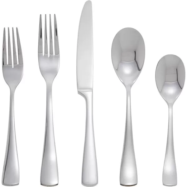 Mikasa Kyler Flatware, 20-Piece Set, Service for 4, Stainless Steel