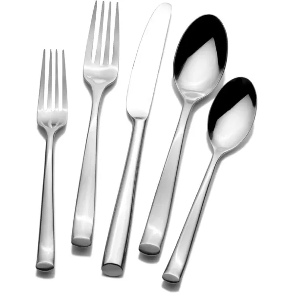 Mikasa Kyler Flatware, 20-Piece Set, Service for 4, Stainless Steel