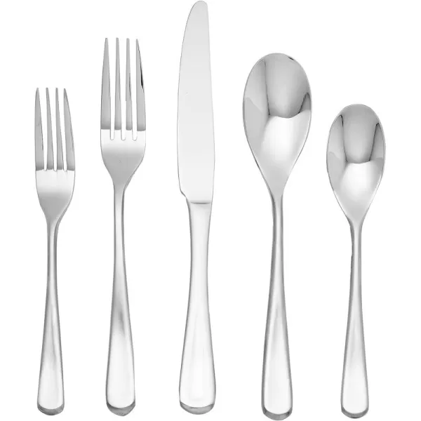 Mikasa Kyler Flatware, 20-Piece Set, Service for 4, Stainless Steel