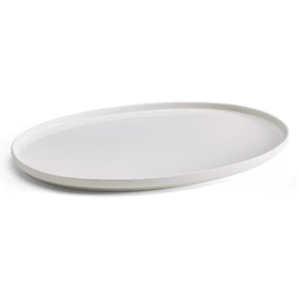 Mikasa Samantha Bone China Lightweight Chip Resistant Set of 4 Pasta Bowls Set, 9 Inch, White