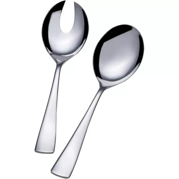 Mikasa Serena 2-Piece Stainless Steel Salad Serving Set