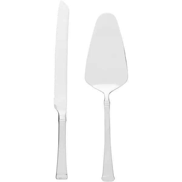 Mikasa Stanton 2-Piece Stainles Steel Cake Set