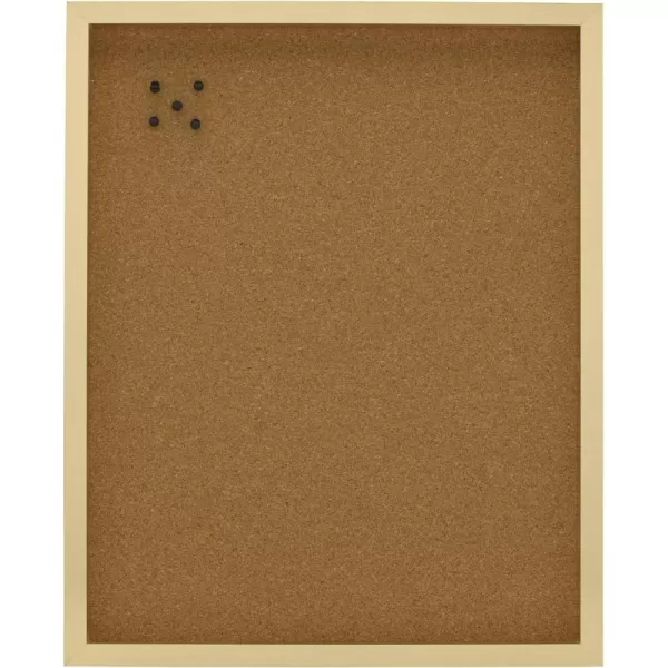 Mikasa Teal Framed Cork Board, Includes 5 Tacks, 21x17