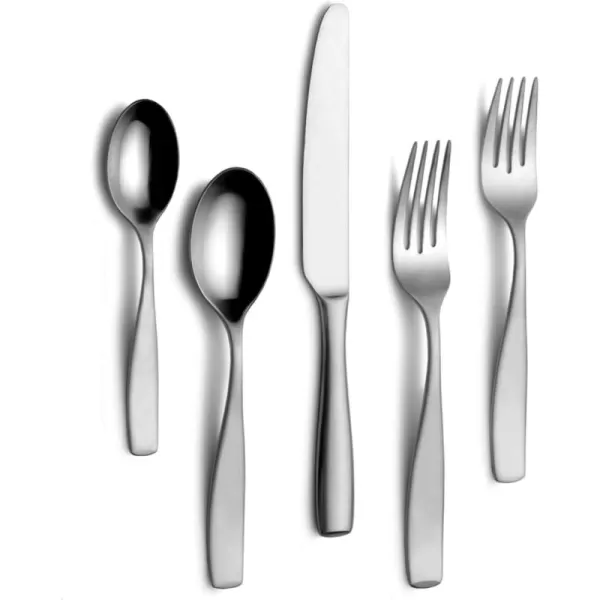 Mikasa Zena Flatware, 45 Piece Set, Silver