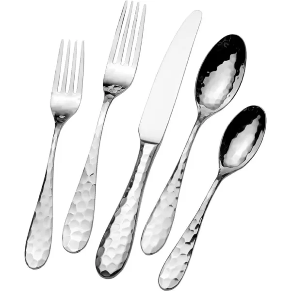 Mikasa Zena Flatware, 45 Piece Set, Silver