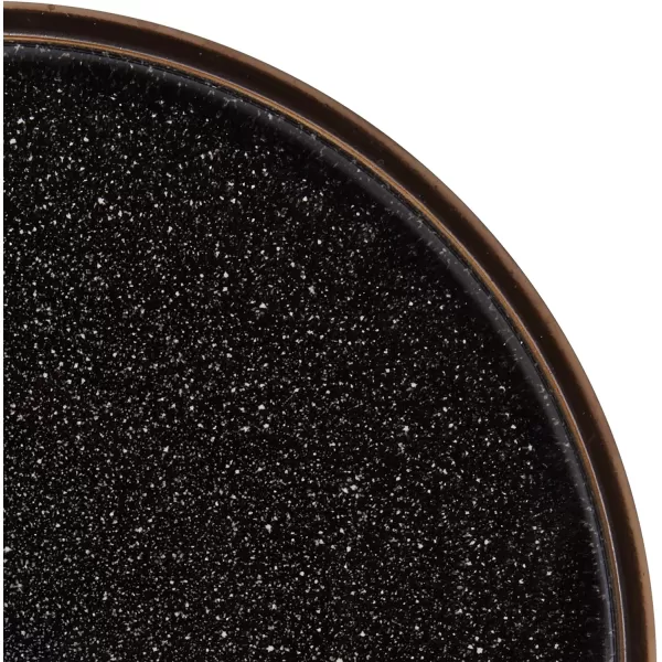 Mikasa Barrett 16 Piece Dinnerware Set, Service For 4, Black