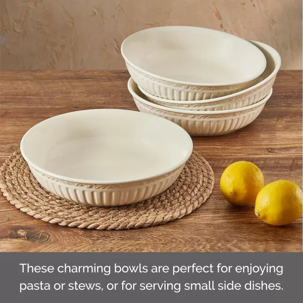 Mikasa Italian Countryside Gravy Boat and Saucer Set, White - DD900-742