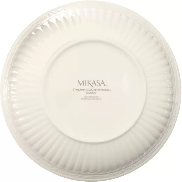 Mikasa Italian Countryside Gravy Boat and Saucer Set, White - DD900-742