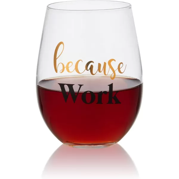 Mikasa Rise Unwind Double Wall Mug and Stemless Wine Glass, Set of 2, Clear