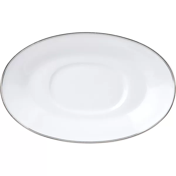 Mikasa Parchment Gravy Boat Set , White - L3438-242