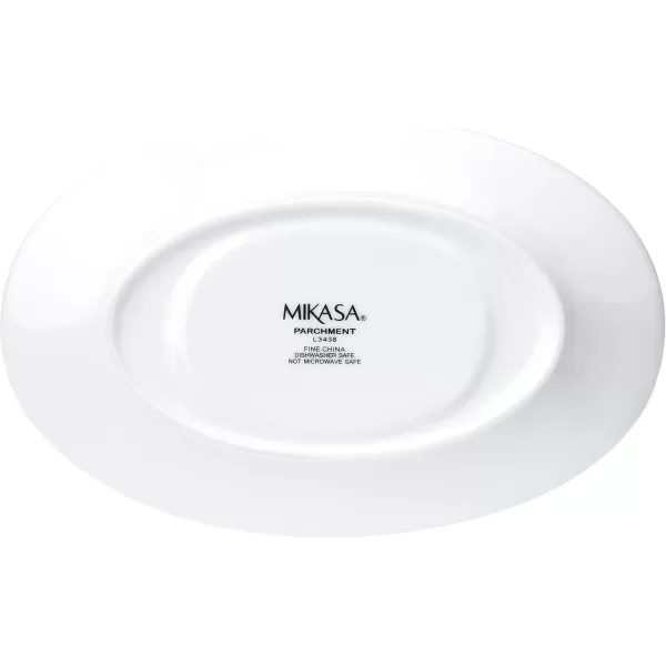 Mikasa Parchment Gravy Boat Set , White - L3438-242