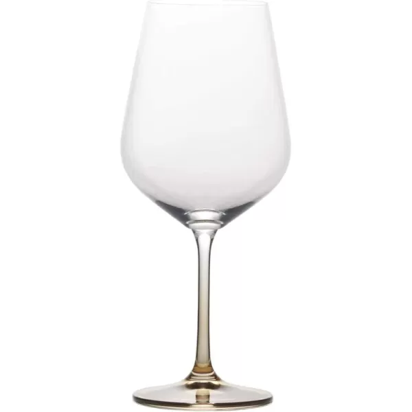 Mikasa Gianna Ombre Amber Champagne Flute, 4 Count , Clear