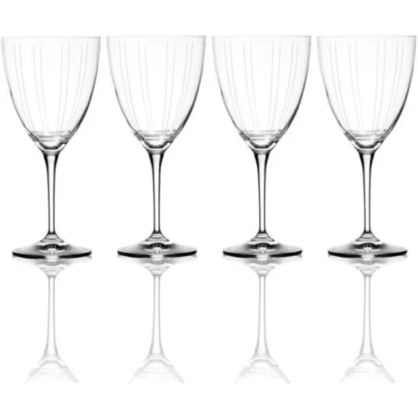 Mikasa Berlin Champagne Glass, 4 Count , Clear