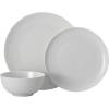 imageMikasa Bentlee Bone China Lightweight Chip Resistant 12 Piece Dinnerware Set Service for 4 WhiteKyler