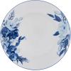 imageMikasa Darcy Bone China Lightweight Chip Resistant 12 Piece Dinnerware Set Service for 4Blue and White