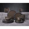 imageMikasa Elura Espresso 16 Piece Dinnerware Set Service for 4