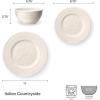 imageMikasa Italian Countryside 12 Piece Melamine Outdoor Dinnerware Set Service for 4