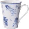 imageMikasa Kiley Bone China Lightweight Chip Resistant 16 Piece Dinnerware Set Service for 4Blue and White